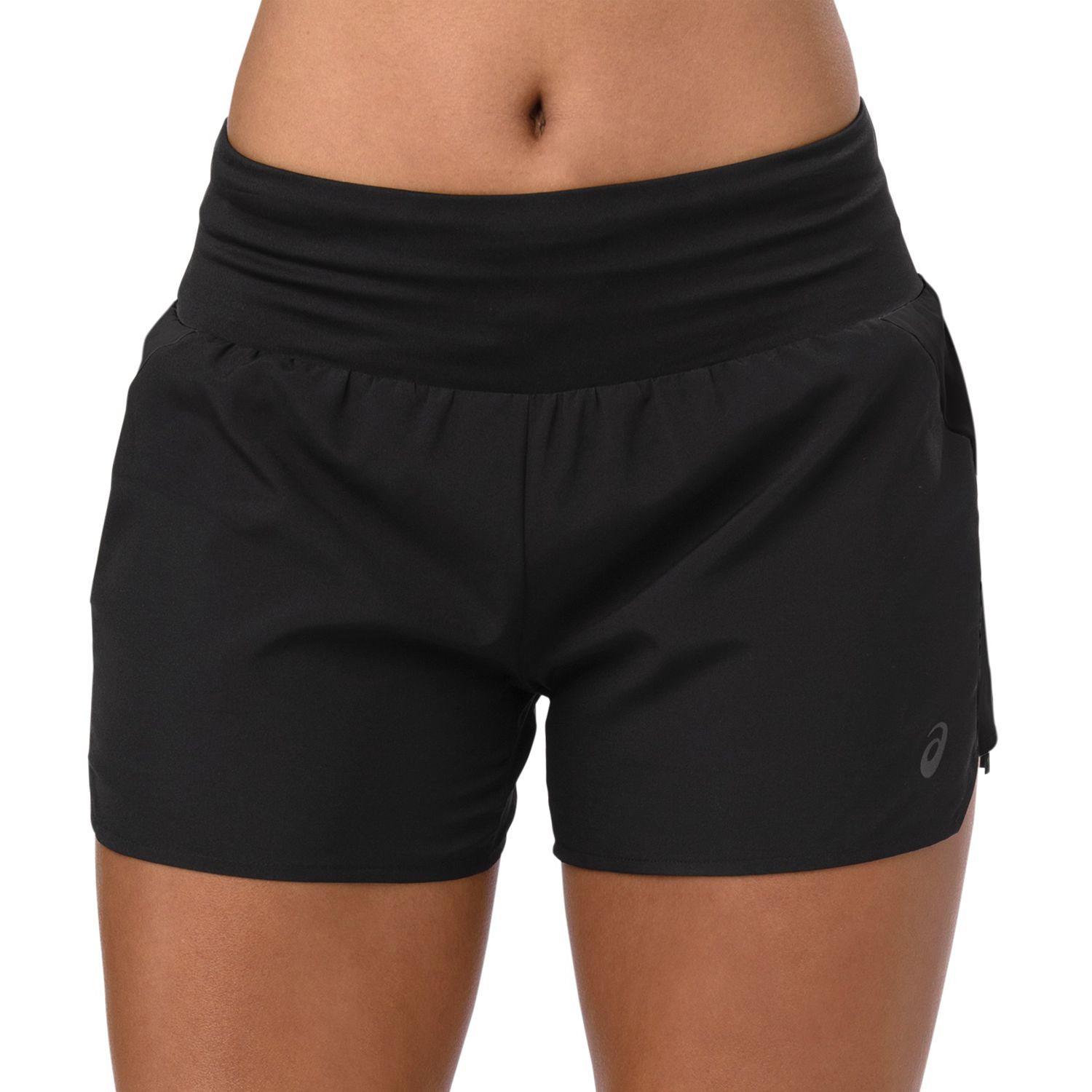 asics running shorts womens