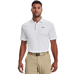 Mens White Under Armour Short Sleeve Tops, Clothing