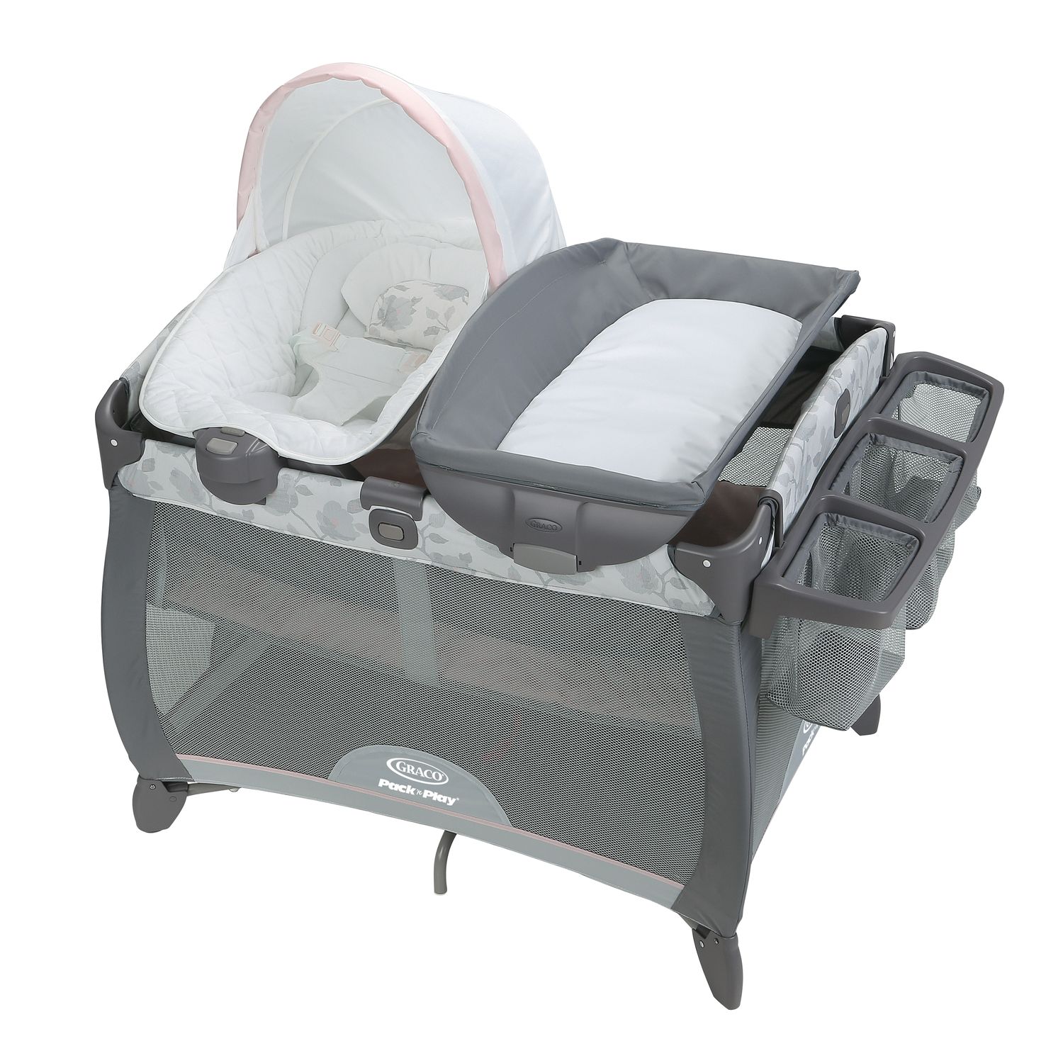 graco pack n play twin bassinet instructions