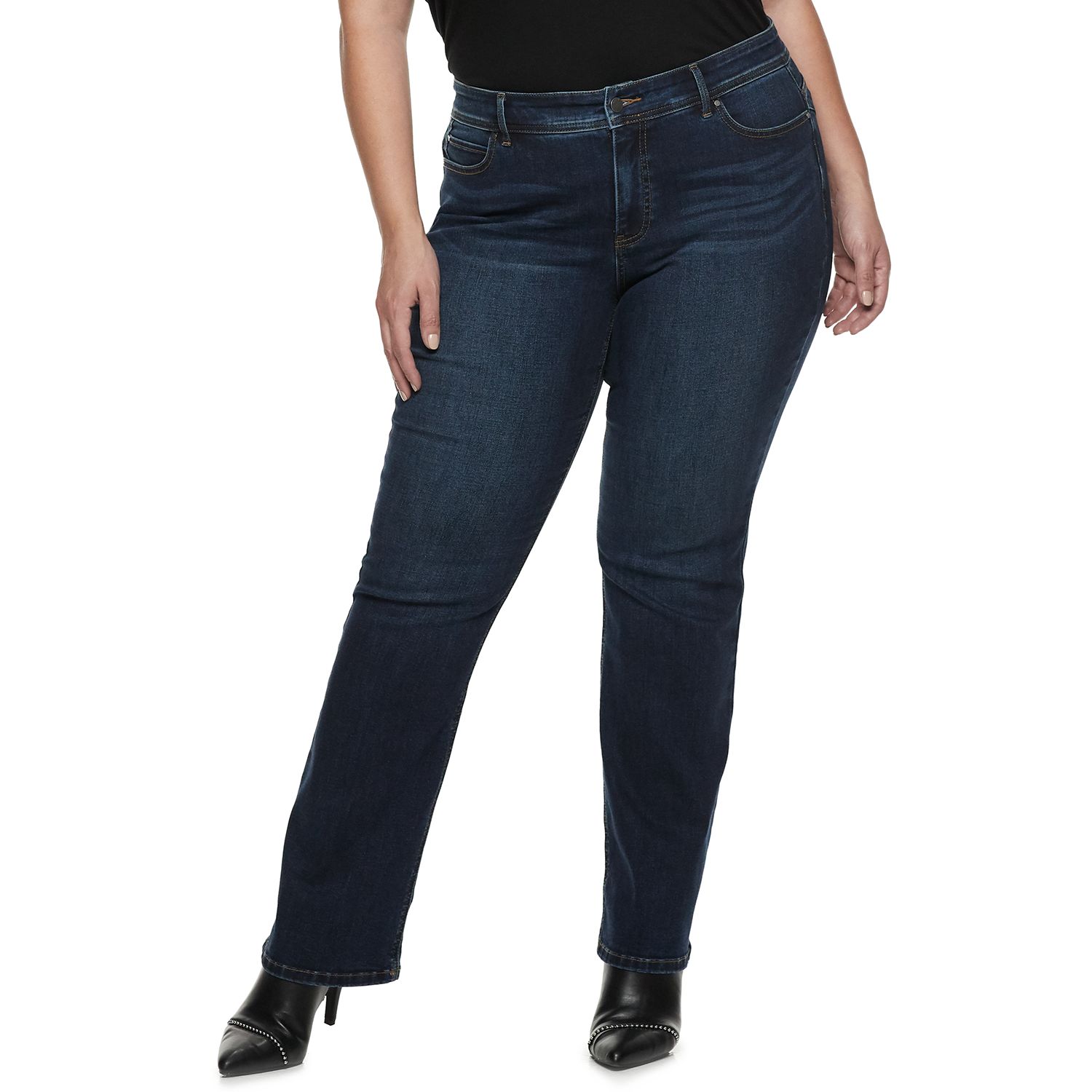 tummy control jeans plus size