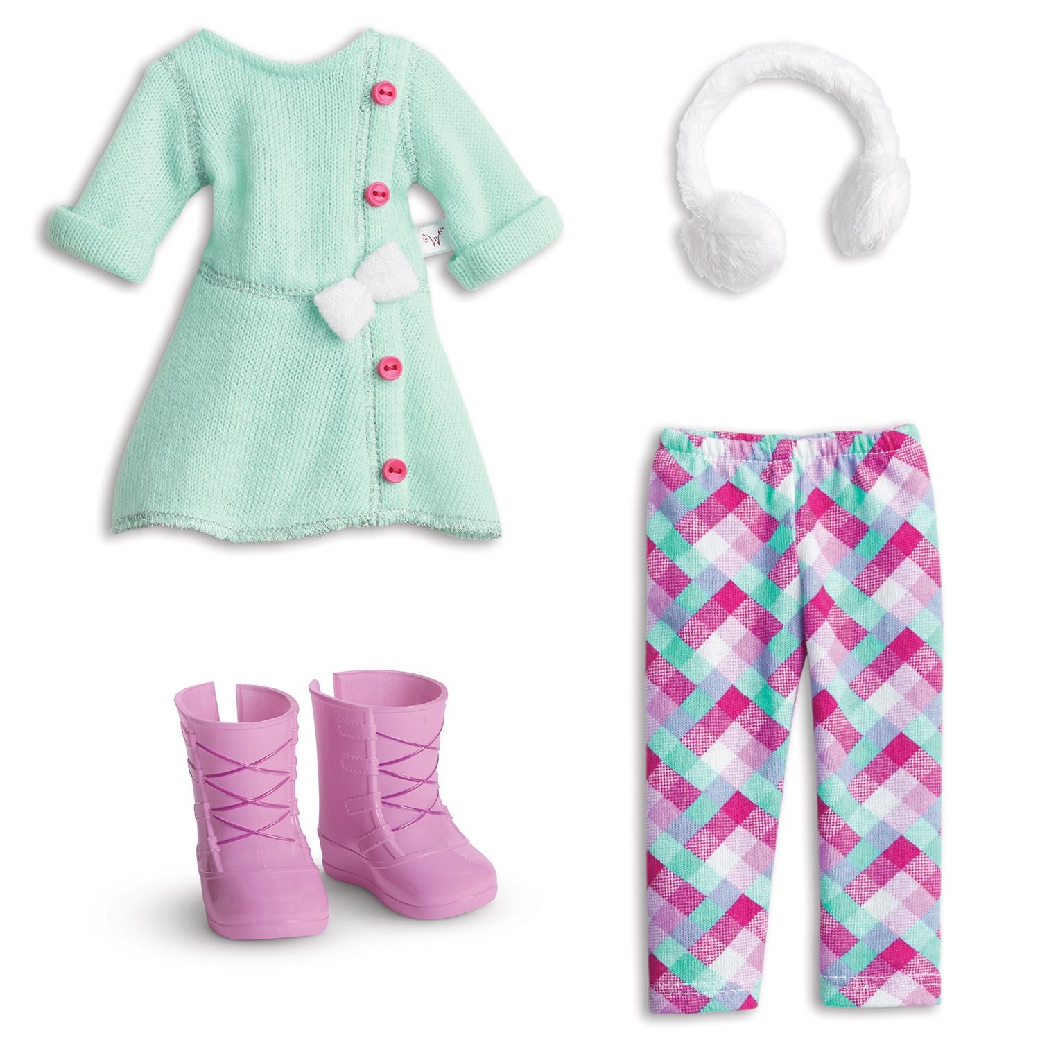 american girl cozy sweater outfit