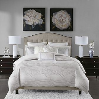 Madison Park Signature Hollywood Glam Comforter Set with Throw Pillows