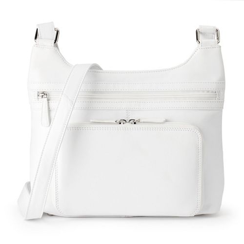 ili Leather Crossbody Hobo Organizer