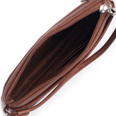 ili Cheyenne Leather Wristlet