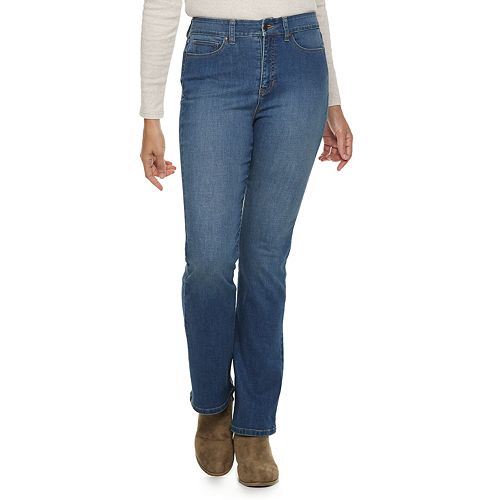 Women's Croft & Barrow® Classic Curvy Bootcut Jeans