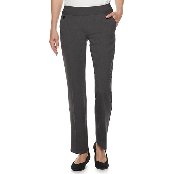 Women's Croft & Barrow® Pull-On Straight-Leg Dress Pants