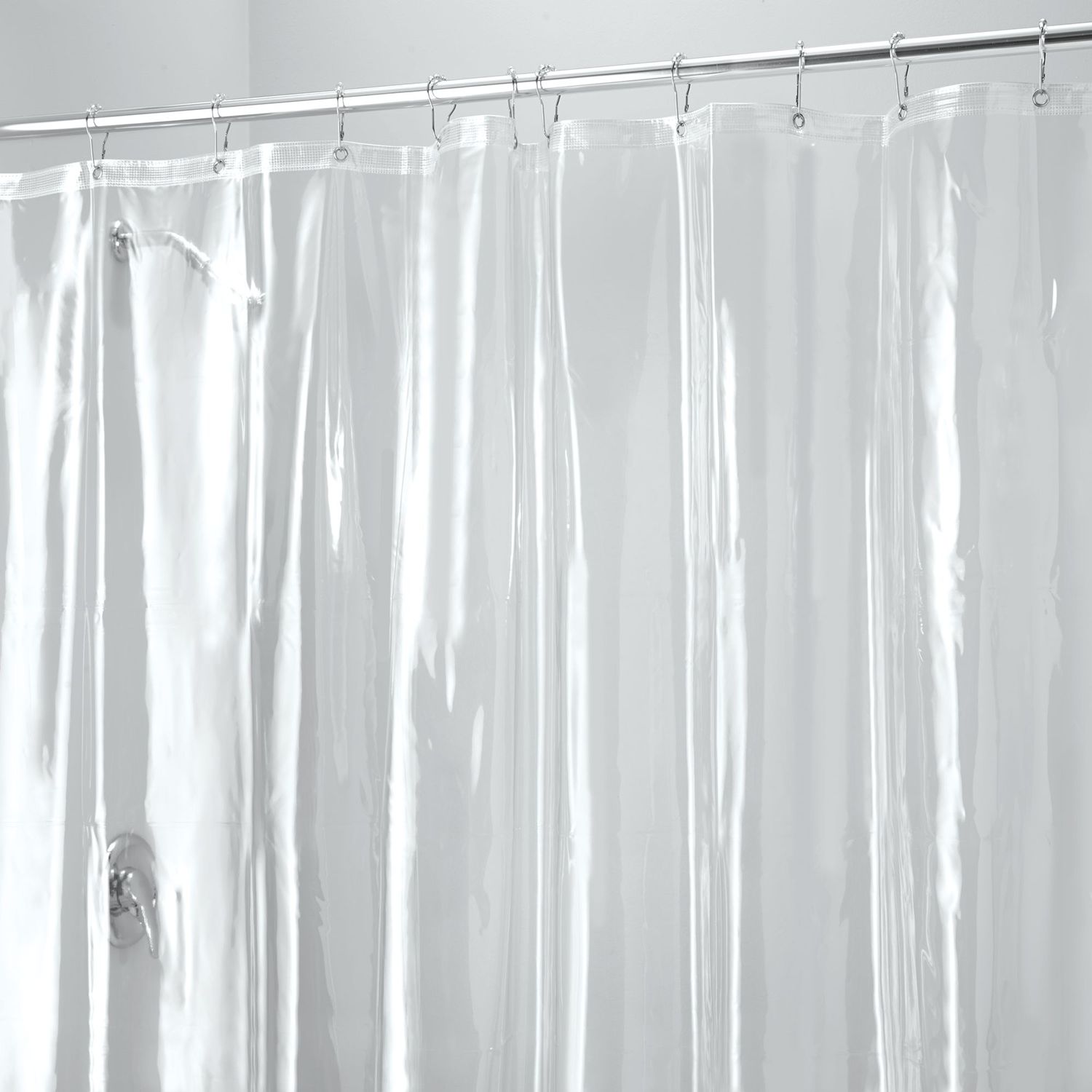 wide shower curtain