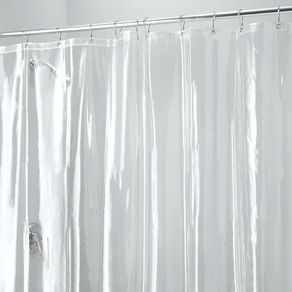 Extra Wide Shower Curtain Liner, Interdesign X Long Shower Curtain Liner Clear