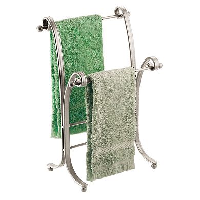 Interdesign York Lyra Bathroom Fingertip Towel Stand
