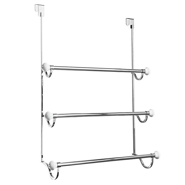 Interdesign York Over The Shower Door Towel Rack