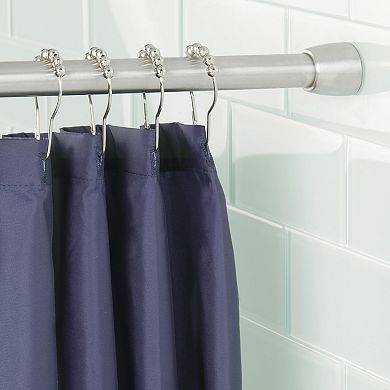 iDesign Forma Constant Tension Bathroom Shower Curtain Rod