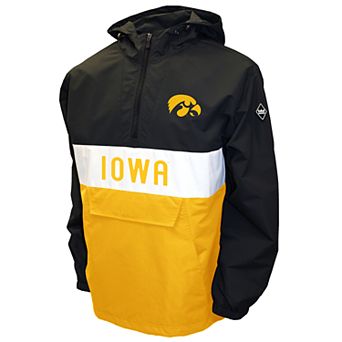 Men's Franchise Club Iowa Hawkeyes Alpha Anorak Pullover