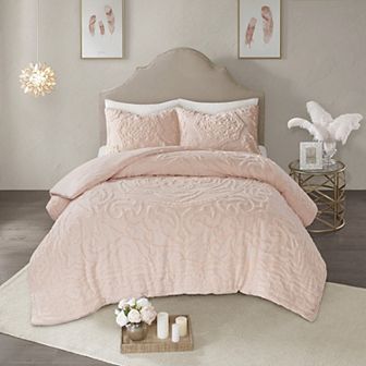 Madison Park Virginia Chenille Medallion Cotton Comforter Set