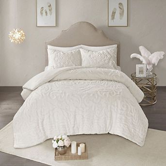 Madison Park Virginia Chenille Medallion Cotton Comforter Set