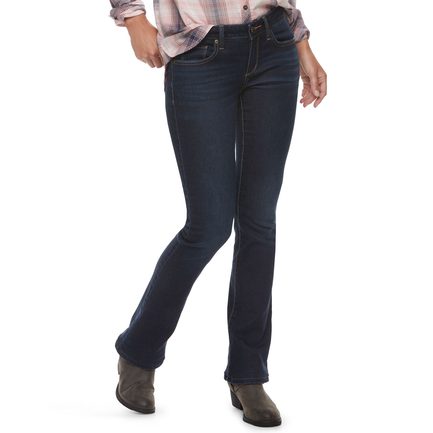 ladies petite bootcut jeans