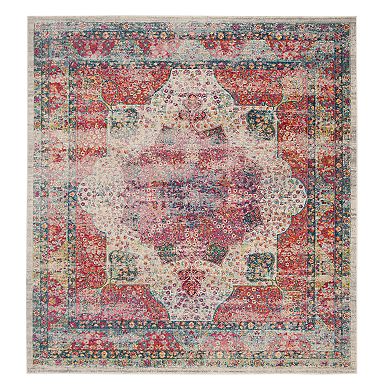 Safavieh Curtis Distressed Medallion Rug