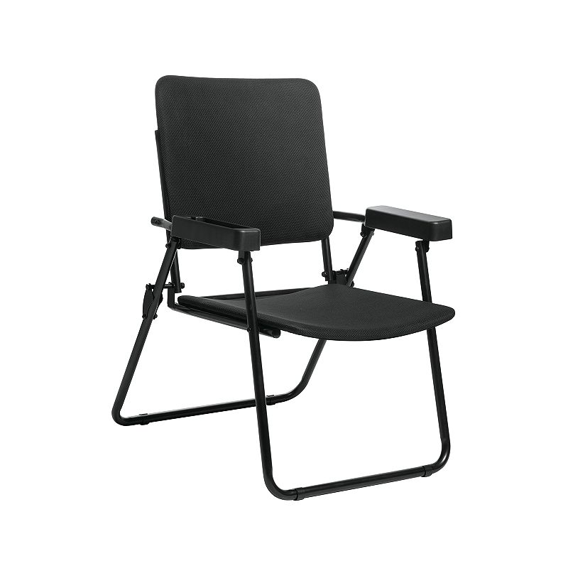 HoMedics Folding Chair for Massage Cushions, Black