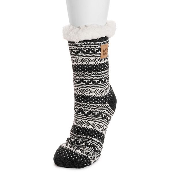 MUK LUKS womens Muk Luks Women's Slipper Booties Slipper Sock : :  Clothing, Shoes & Accessories