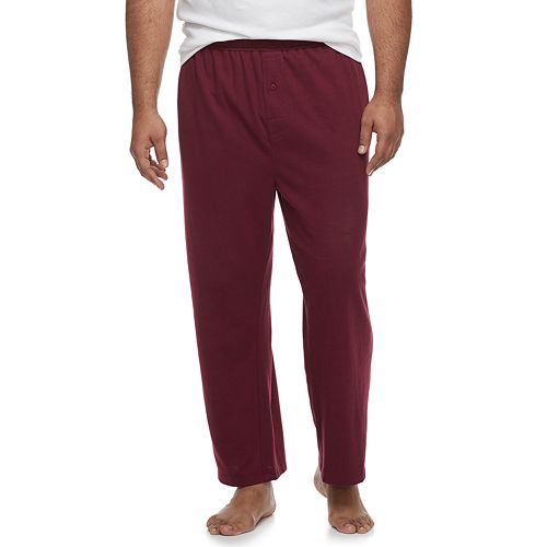 hanes men's waffle jogger sleep pant