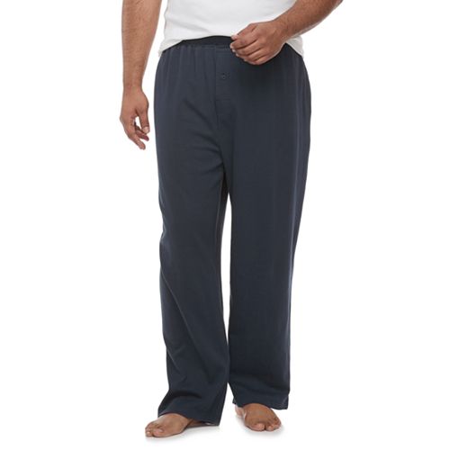 Big & Tall Hanes Ultimate Soft Waffle-Knit Sleep Pants