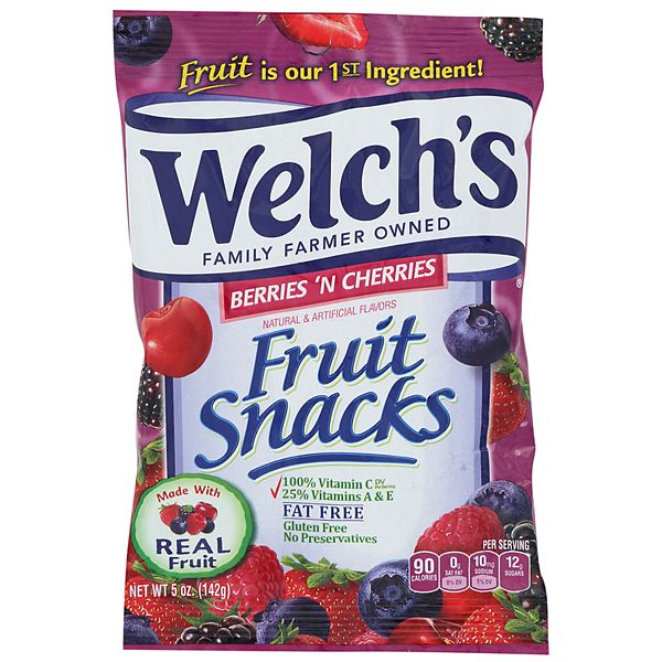 Welch's Berries'N Cherries Fruit Snacks