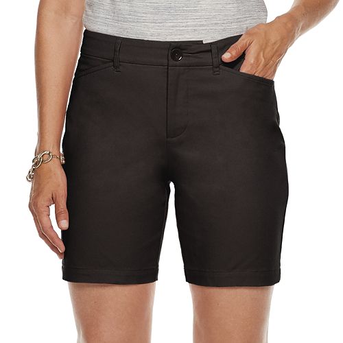 Women's Croft & Barrow® Classic Stretch Shorts