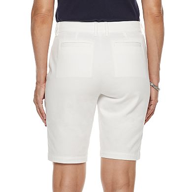 Women's Croft & Barrow® Classic Stretch Bermuda Shorts