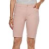 Women's Croft & Barrow® Classic Stretch Bermuda Shorts