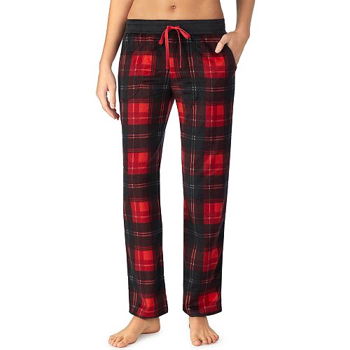 Women's Cuddl Duds Printed Fleece Pajama Pants