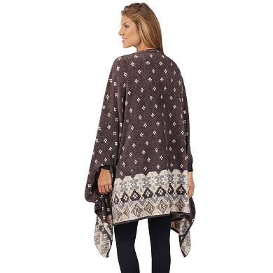 Women's Cuddl Duds Blanket Wrap
