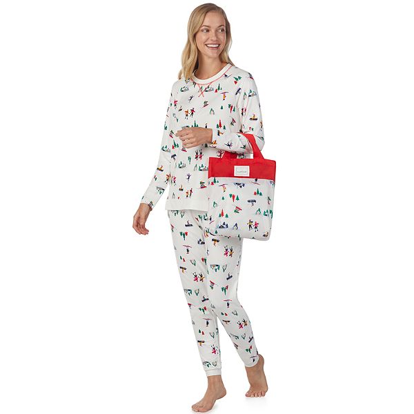 Women's Cuddl Duds PajamasinaBag Pajama Set