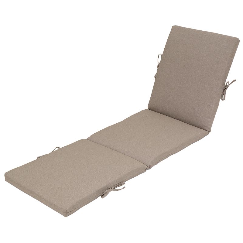 UPC 887995138525 product image for Outdoor Solid Chaise Lounge Chair Seat Cushion, Green, CHAISECUSH | upcitemdb.com