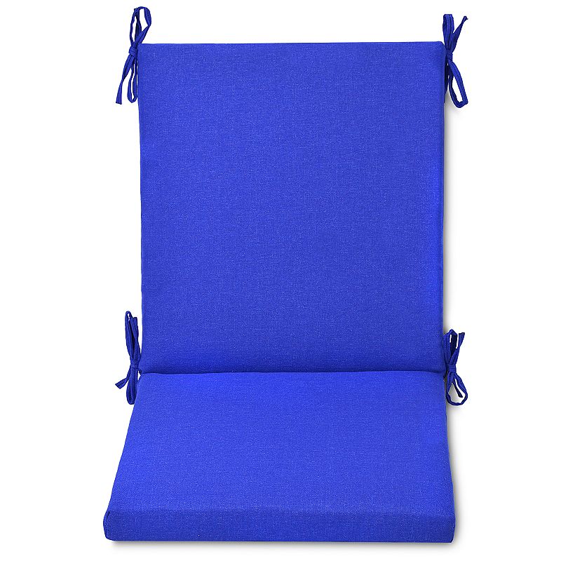 UPC 887995138389 product image for Outdoor Solid Chair Seat Cushion, Blue, CHAIR CUSH | upcitemdb.com