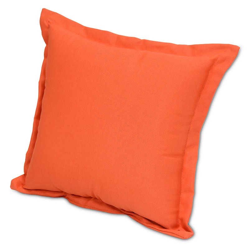 UPC 887995137610 product image for Solid Outdoor Throw Pillow, Orange, CHAIR CUSH | upcitemdb.com