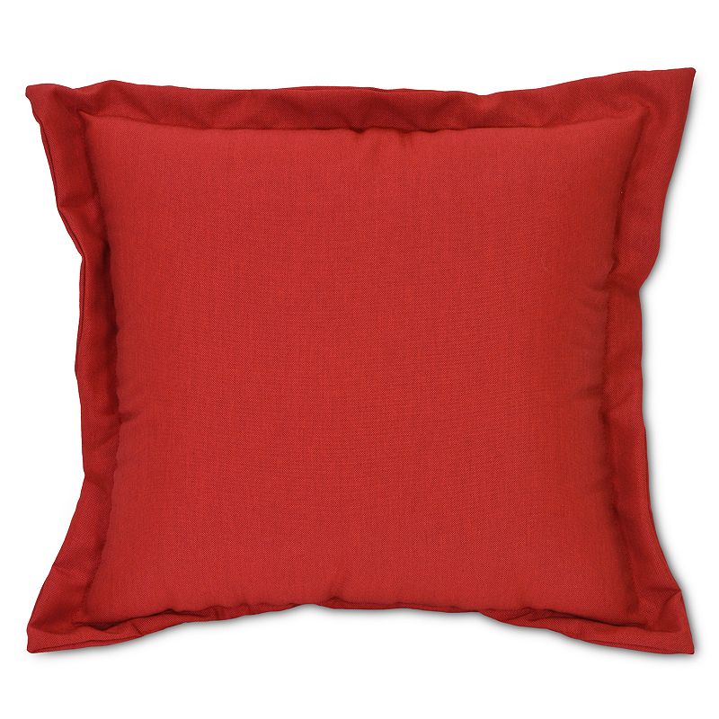 UPC 887995138839 product image for Solid Outdoor Throw Pillow, Red, CHAIR CUSH | upcitemdb.com