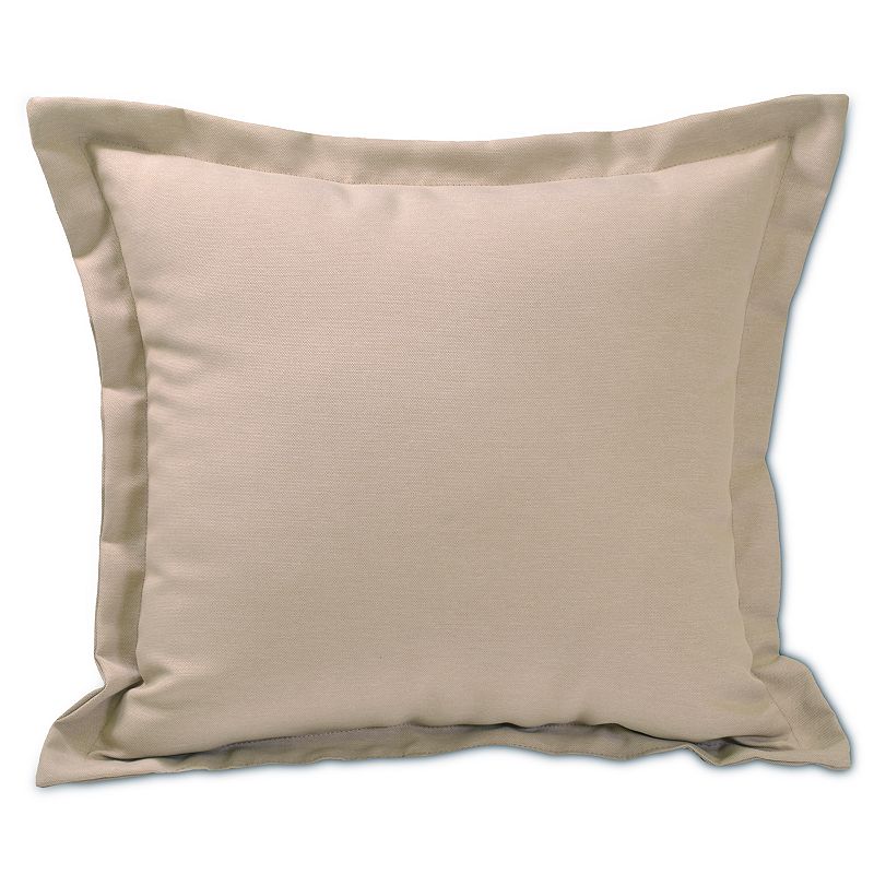 UPC 887995138846 product image for Solid Outdoor Throw Pillow, Med Beige, CHAIR CUSH | upcitemdb.com