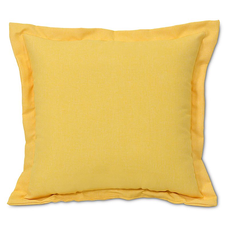 UPC 887995137665 product image for Solid Outdoor Throw Pillow, Yellow, CHAIR CUSH | upcitemdb.com