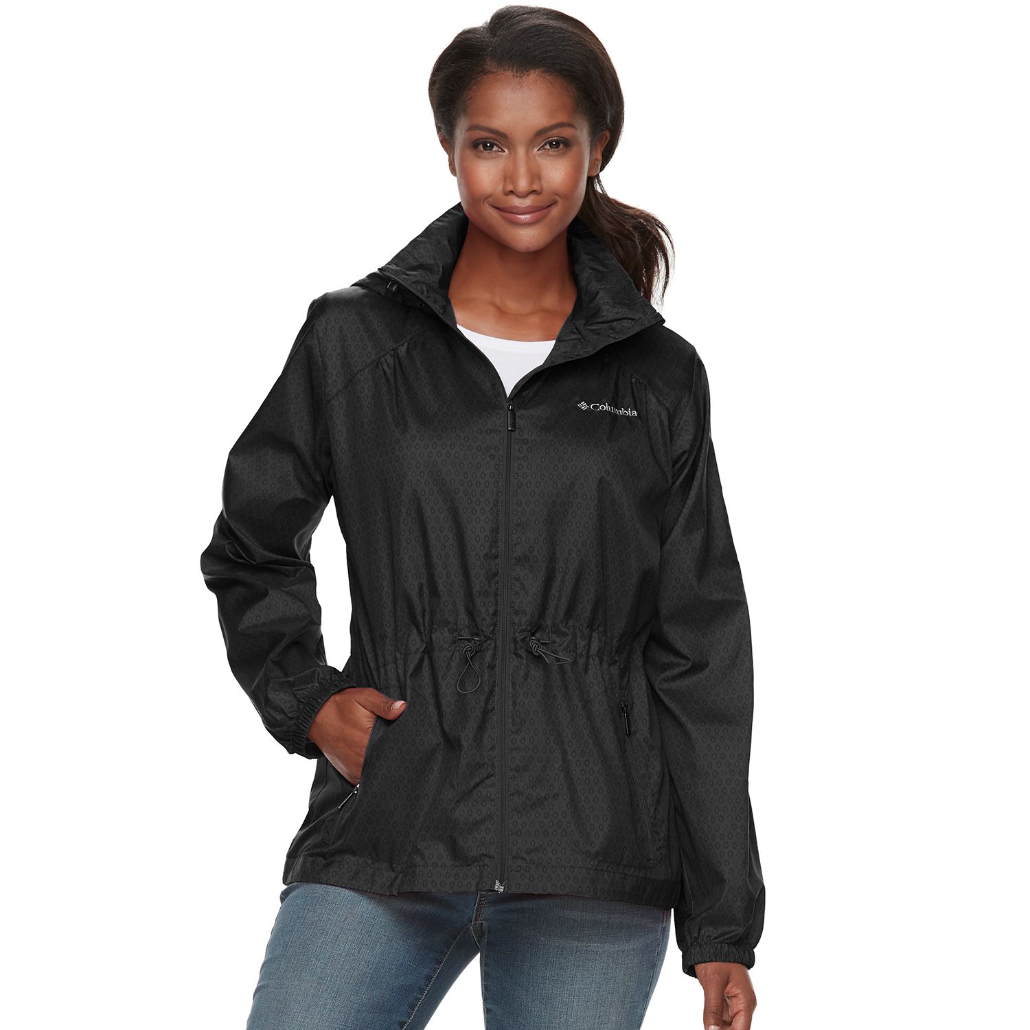 women's columbia stone creek hooded anorak jacket