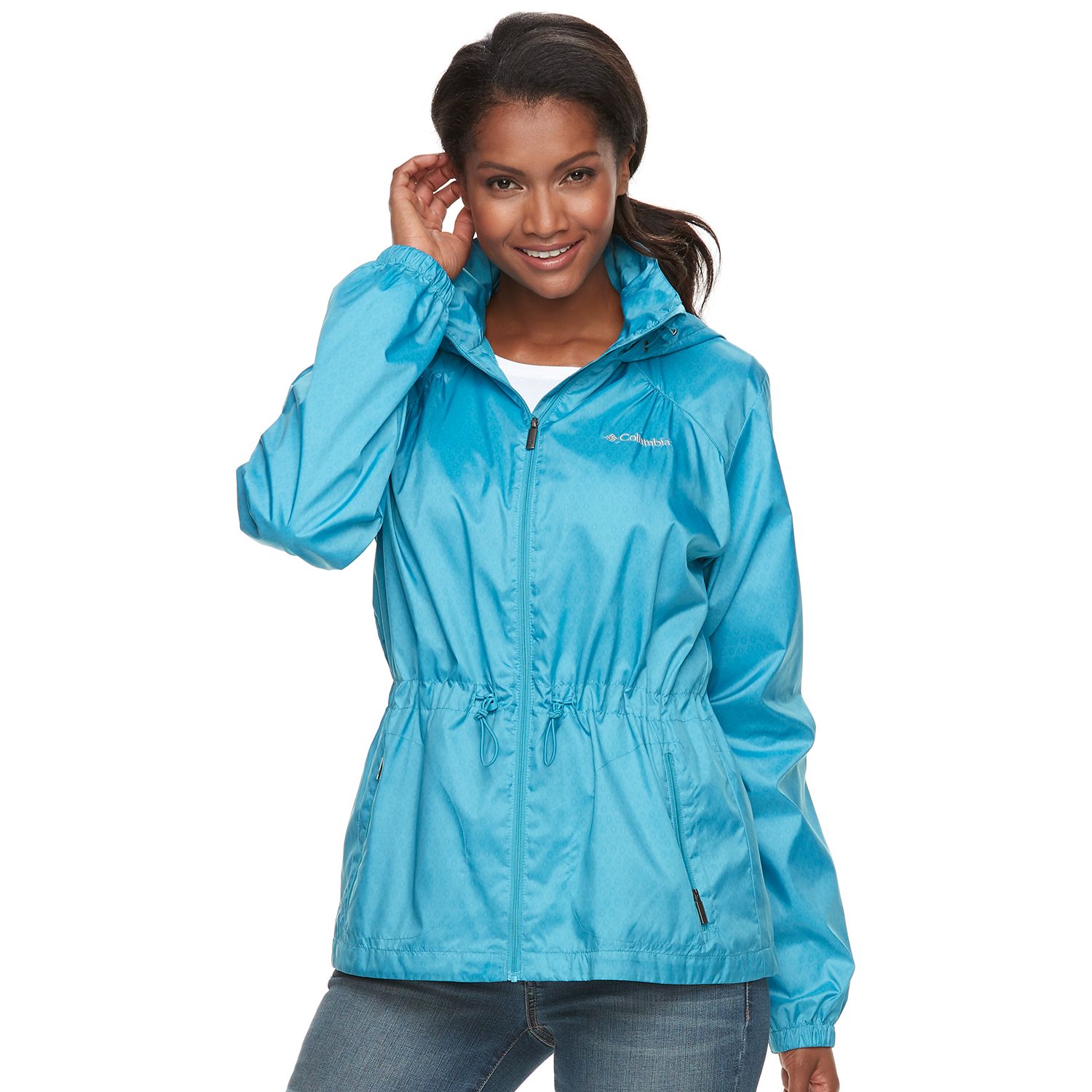 columbia stone creek hooded anorak jacket