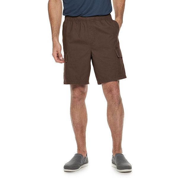 Men's Croft & Barrow® Classic-Fit Elastic-Waistband 8.5-inch Cargo Shorts