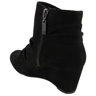 London Fog Jules Women's Wedge Ankle Boots