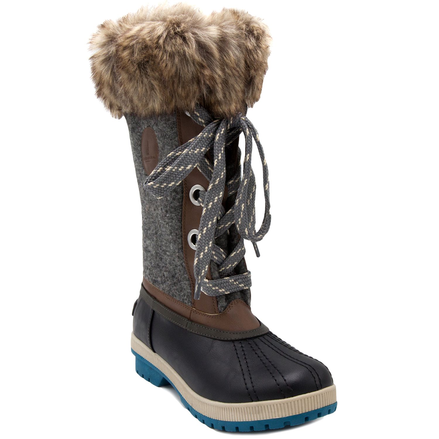london fog melton 2 women's winter duck boots
