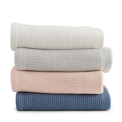 Sonoma Goods For Life Cotton Waffle Blanket