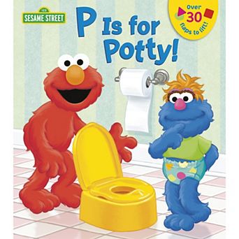 Penguin Random House Sesame Street P is for Potty! Book