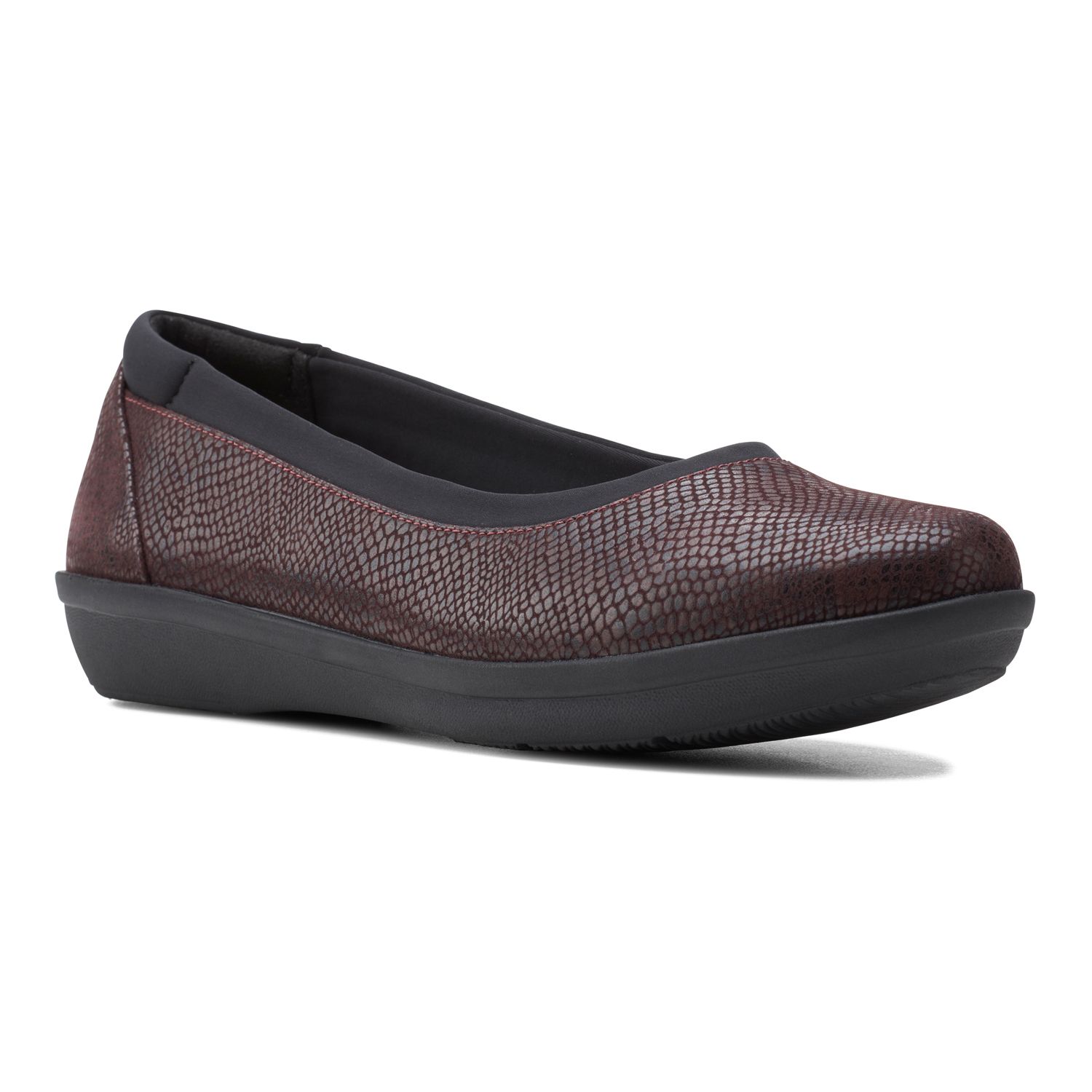 clarks cloudsteppers ayla low women's flats