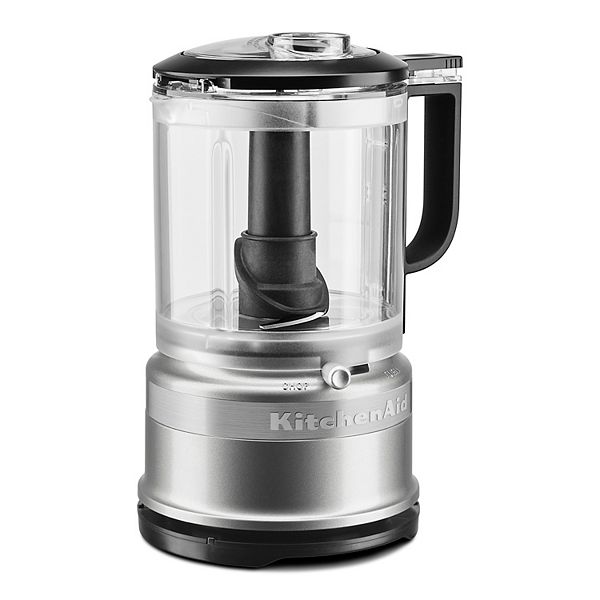 KitchenAid® KFC0516 5 Cup Food Chopper - Contour Silver