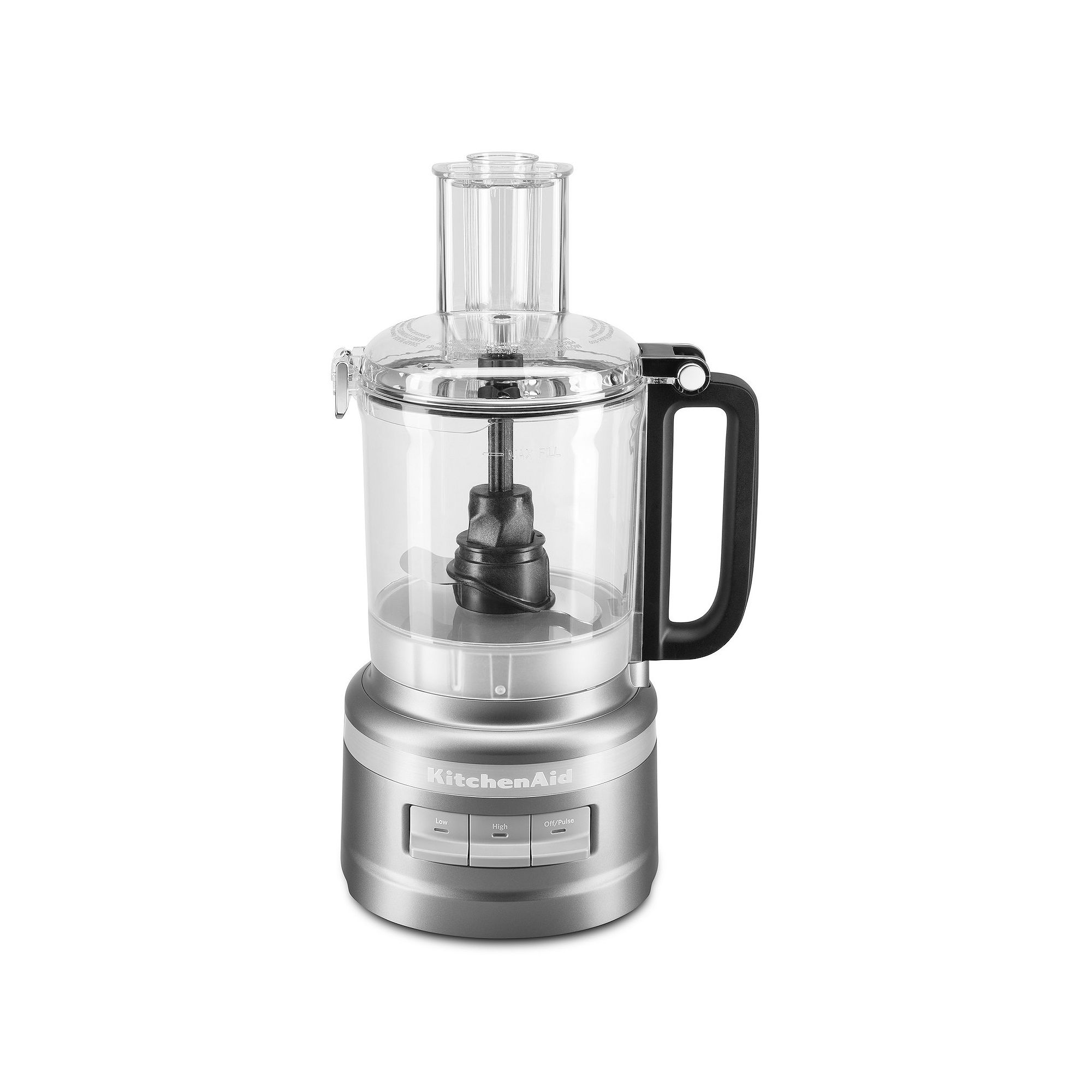 KitchenAid® 9 Cup Food Processor, Contour Silver