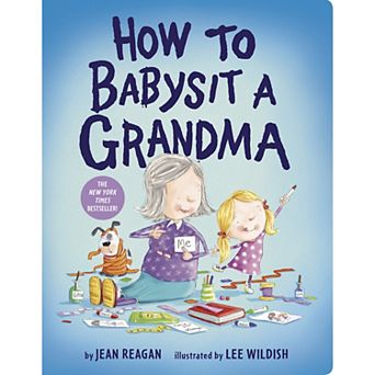 Penguin Random House How to Babysit a Grandma Board Book