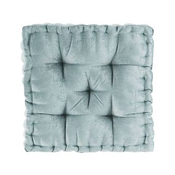 Intelligent Design Azza 20 in Chenille Square Floor Pillow Cushion