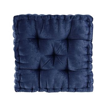 Intelligent Design Azza 20 in Chenille Square Floor Pillow Cushion